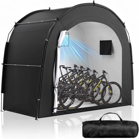 housolution bike storage tent shed for 5 bikes.webp